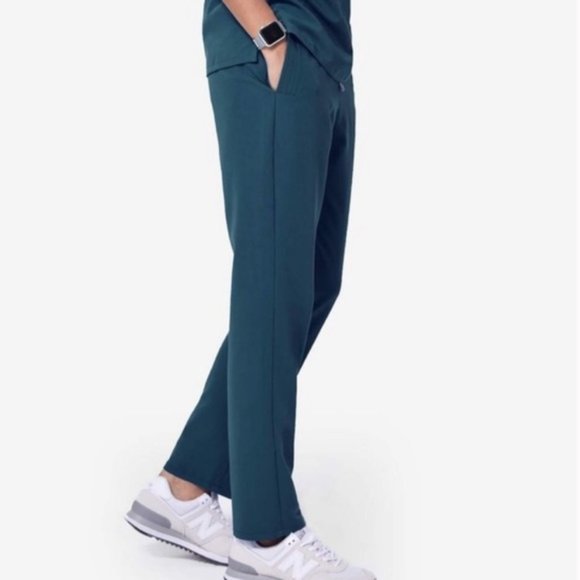 Figs Pants - Figs Technical Collection Women's Tonota Scrub Pants in Caribbean Blue Size M